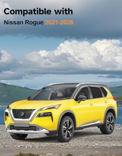 in Channel Window Visors Rain Guards for Nissan Rogue 2021