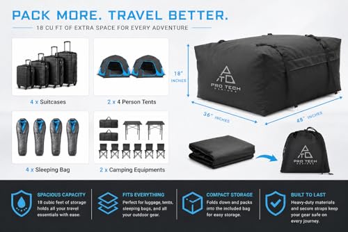 Journeyer 18 Waterproof Rooftop Cargo Carrier Bag