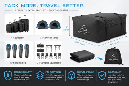 Journeyer 18 Waterproof Rooftop Cargo Carrier Bag
