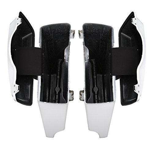 Motorcycle 5" Stretched Saddlebags Fit For Harley Touring 1993