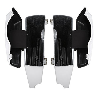Motorcycle 5" Stretched Saddlebags Fit For Harley Touring 1993