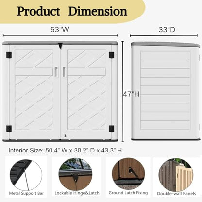 Large Outdoor Storage Shed