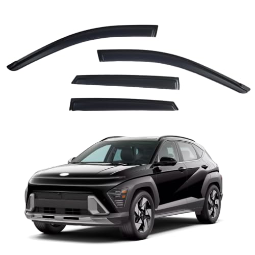 Window Visors Rain Guards Compatible with 2024 (4 Count)