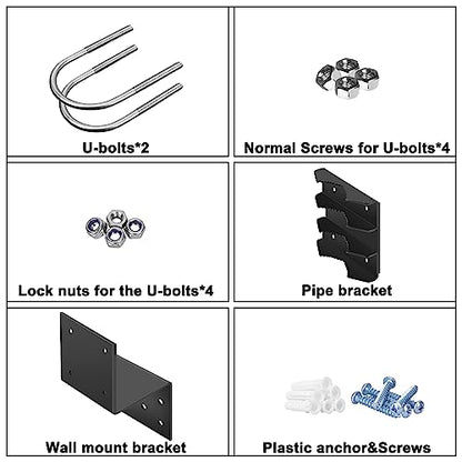 Antenna Mount Outdoor Antenna Pole Mast Mount Bracket