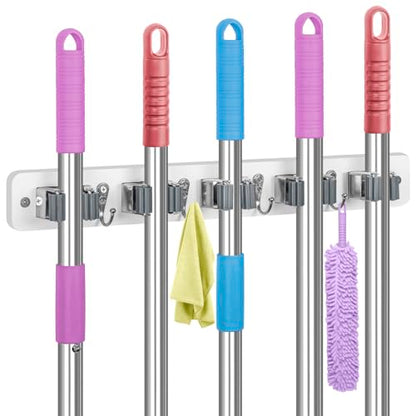 Broom Holder Wall Mount