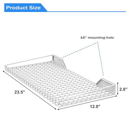 2 Pack Wall Mounted Storage Shelves