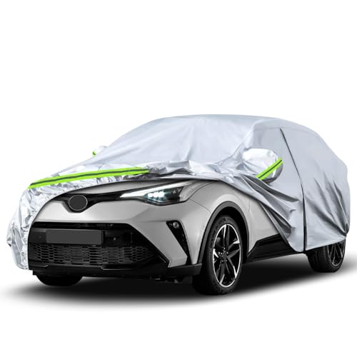 6 Layers Silver Waterproof Car Covers Replace for 2018