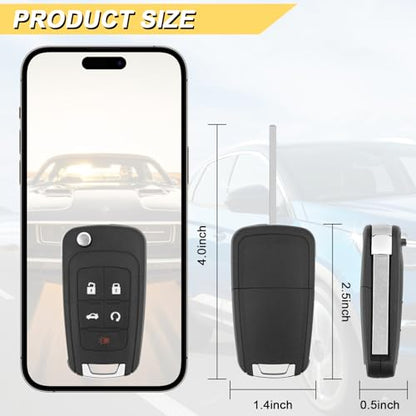 Key Fob Replacement for 2014 (2 Count)