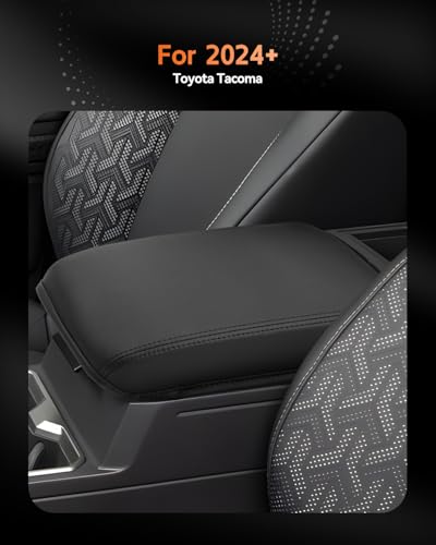 for 2024 2025 2026 Toyota Tacoma Center Console Cover Armrest Box Cover for Tacoma