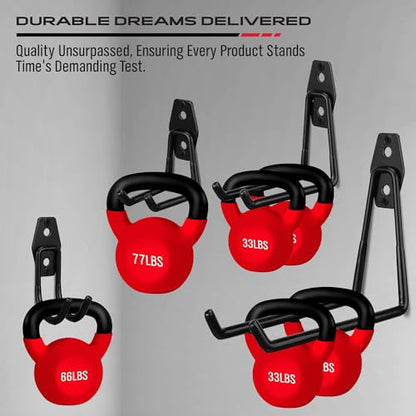 Garage Tool Storage Wall Hook Assortment Set (15 Count)