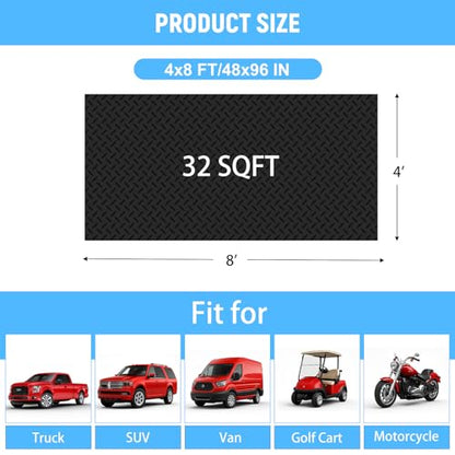 4x8 FT Garage Floor Mat