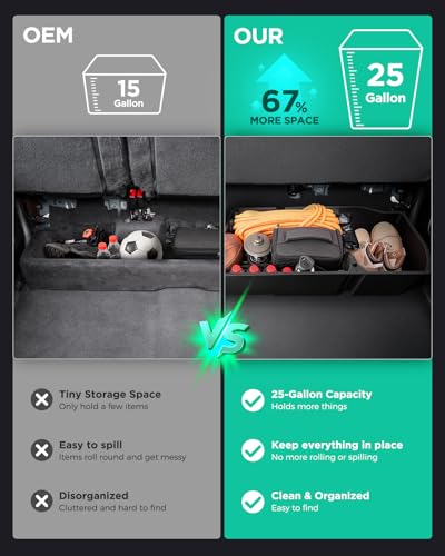 Truck Underseat Storage for Silverado Sierra