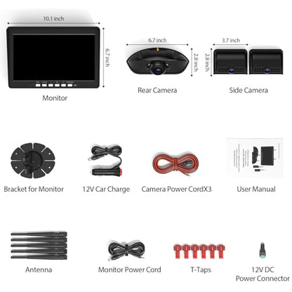 3 Wireless Backup Camera (3 Count)