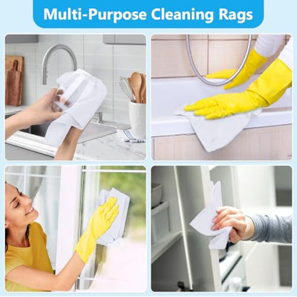 Microfiber Cleaning Cloth 100 Pack (100 Count)