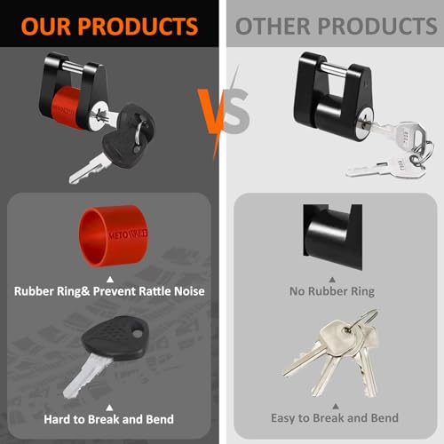 Keyed Alike Trailer Coupler Lock 1