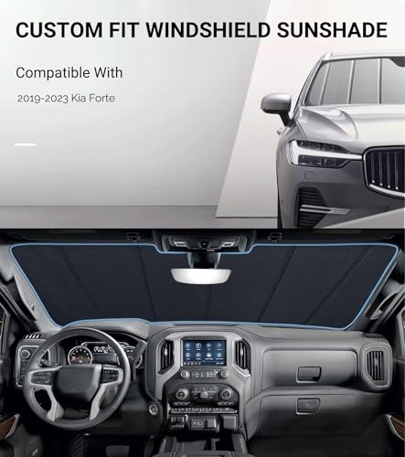 Windshield Sunshade for Kia Forte 2019