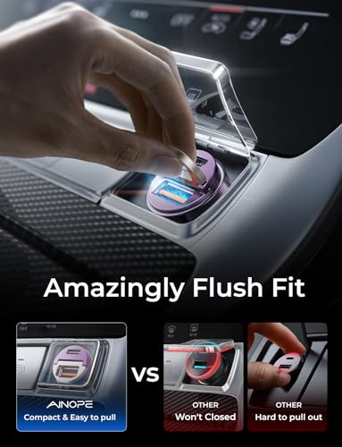 90W Car Charger USB C Fast Charge