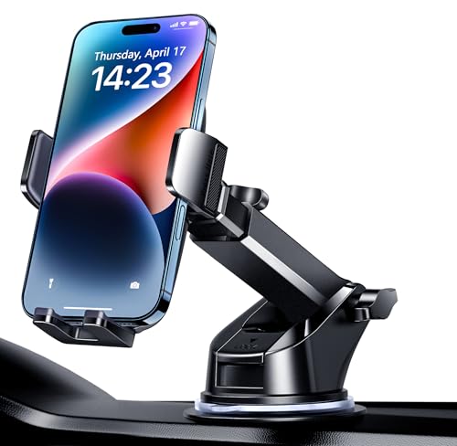 Universal Car Phone Holder Automobile Cell Phone Holder Car Mount for iPhone Universal Car Dashboard Mount Fit All Phones Cell Phone Camera Mounts