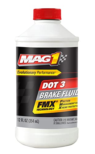 00122 DOT3 Brake Fluid (12 Ounce)