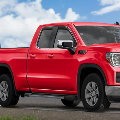 in Channel Extra Durable Rain Guards for Trucks GMC Sierra 1500 2019 (4 Count)