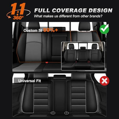 Custom Seat Covers for Ram 1500 & 2500 2009 (4 Count)