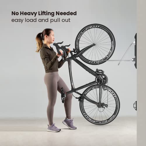 Bike M Easy Wall Mounted Bike Storage Rack for Your Home Garage