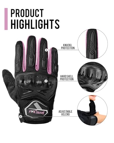 Summer Motorcycle Gloves for Men and Women Touchscreen Biker Gloves