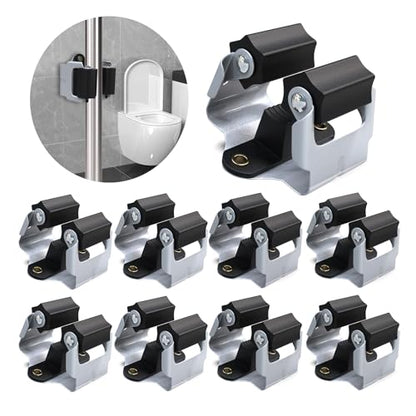Mop and Broom Holder Wall Mount 8 Pack (8 Count)