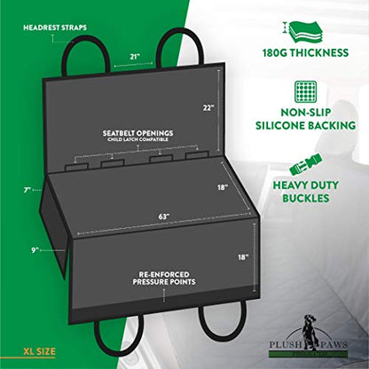 Premium Rear Car Seat Protector w