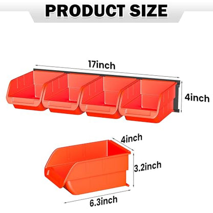 Wall Mounted Storage Bins