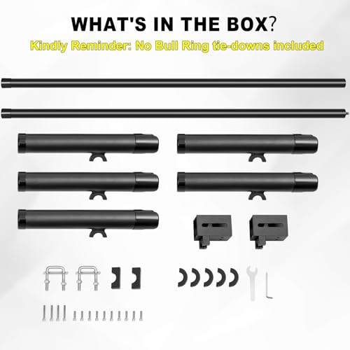 Fishing Rod Holder for Truck Bed (5 Count)