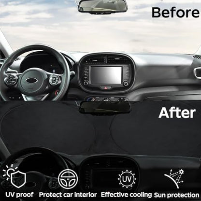 for Soul Windshield Sun Shade Window Sunshade Custom