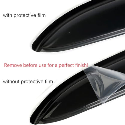 Side Window Visor Wind Vent Deflector for 2018