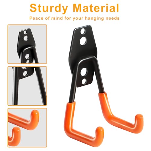 Heavy Duty Wall Hook for Hanging (2 Count)