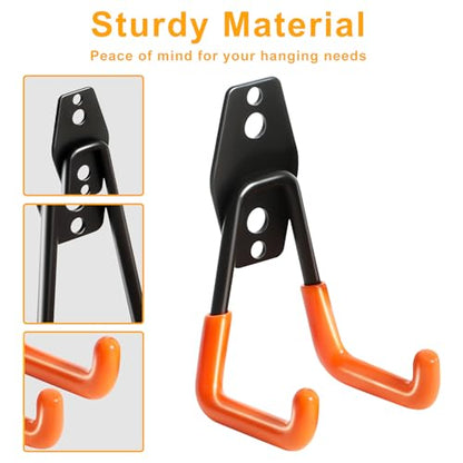 Heavy Duty Wall Hook for Hanging (2 Count)