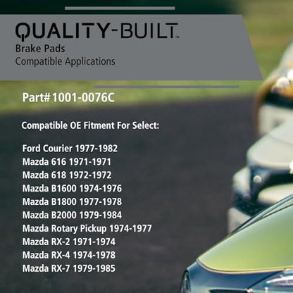 Front Ceramic Brake Pads