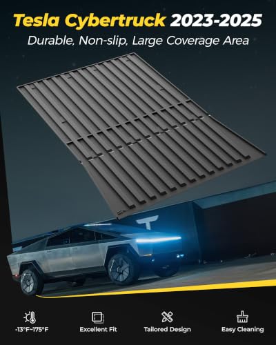 Pickup Trunk Mat Set for Tesla Cybertruck 2023 2024 2025