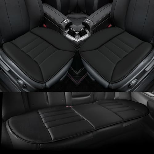 3 Piece Memory Foam Car Seat Cushion Set for Driving Comfort (3 Count)