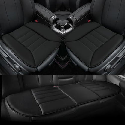 3 Piece Memory Foam Car Seat Cushion Set for Driving Comfort (3 Count)