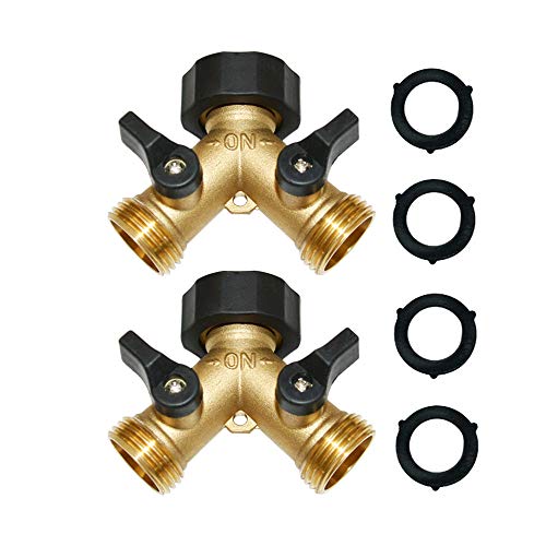 2 Way Garden Hose Splitter (2 Count)