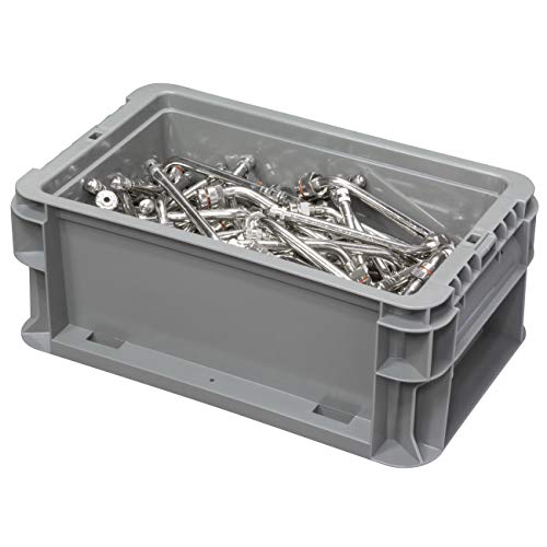 SW120705F101000 Plastic Straight Wall Storage Container Tote