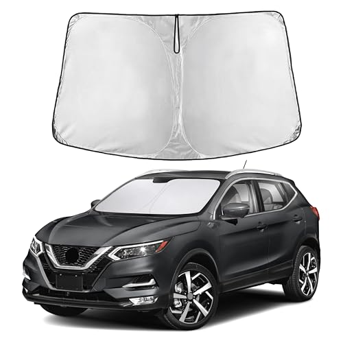 Windshield Sun Shade Compatible for Nissan Rogue Sport 2017