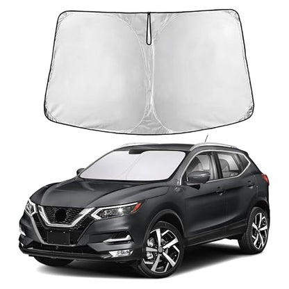 Windshield Sun Shade Compatible for Nissan Rogue Sport 2017