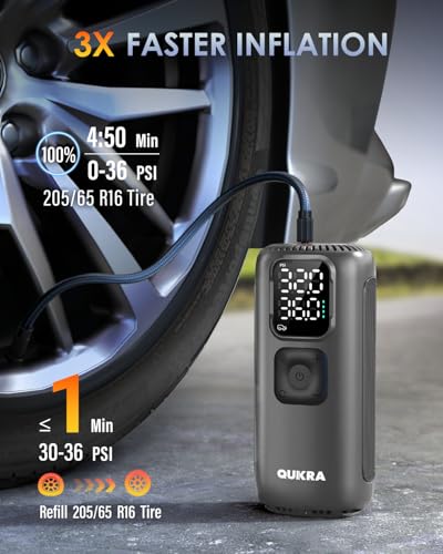 T22 Tire Inflator Protable Air Compressor