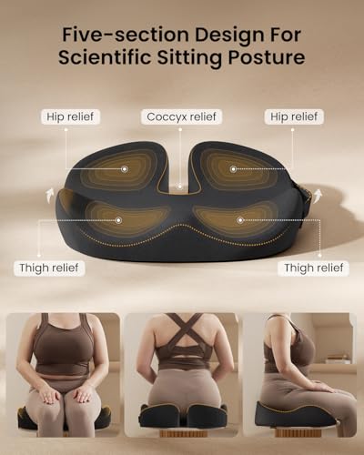 Extra Large Seat Cushion for Tailbone Pain Relief