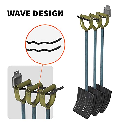 Garage Tool Organizer Hooks (4 Count)