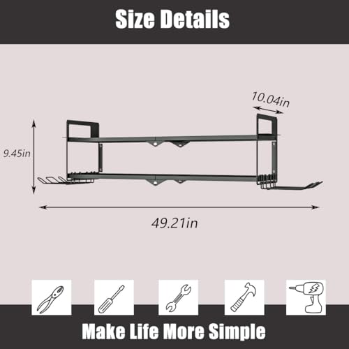 Power Tool Organizer Heavy Duty Wall Mount Drill Tools Holder