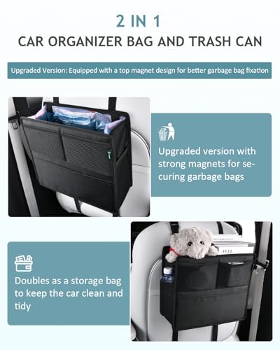 Car Backseat Organizer and Trash Can 2