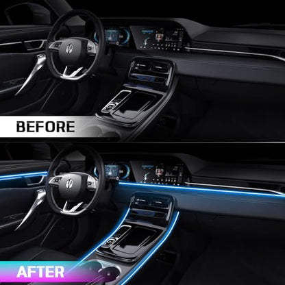 RGB Acrylic Ambient Lighting Car Lights