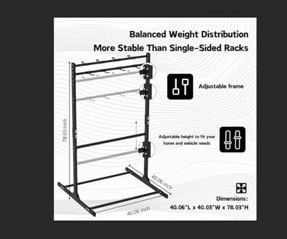 Vertical Bike Rack for Garage